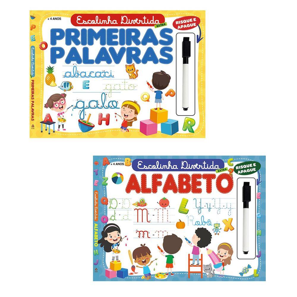 Combo Escolinha Divertida Extra - Kit com 2 Lousinhas