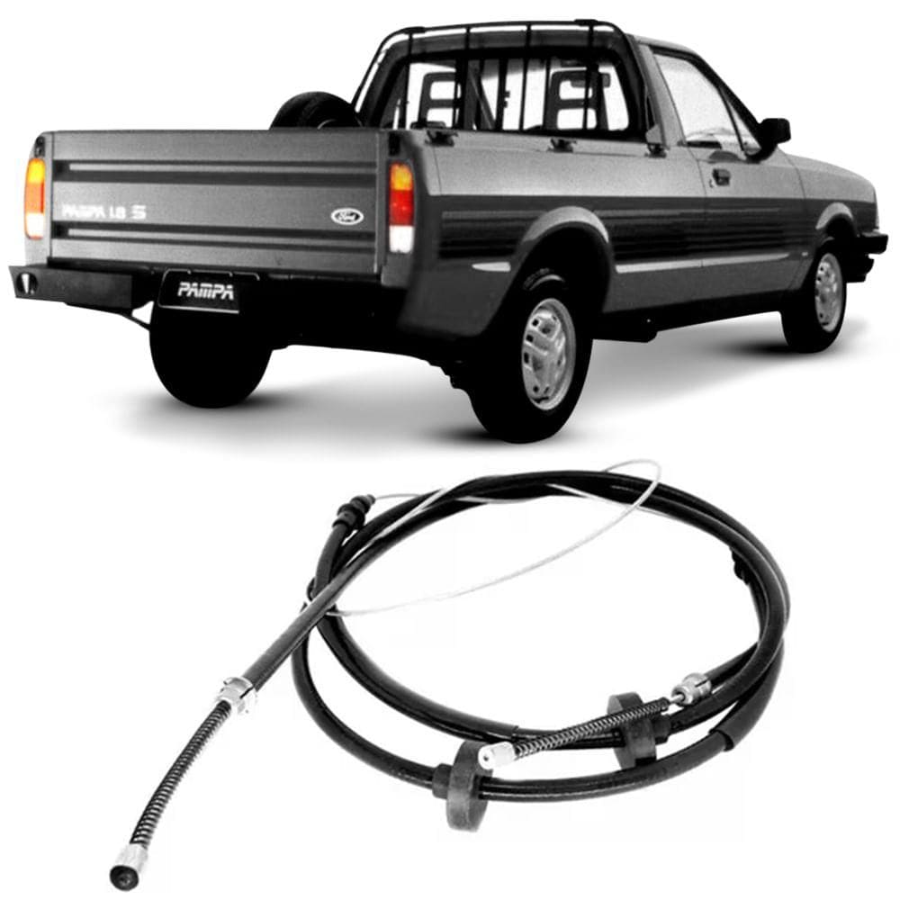 Cabo Freio Traseiro Pampa 4x2 89 a 97 3525mm Tuba 8256