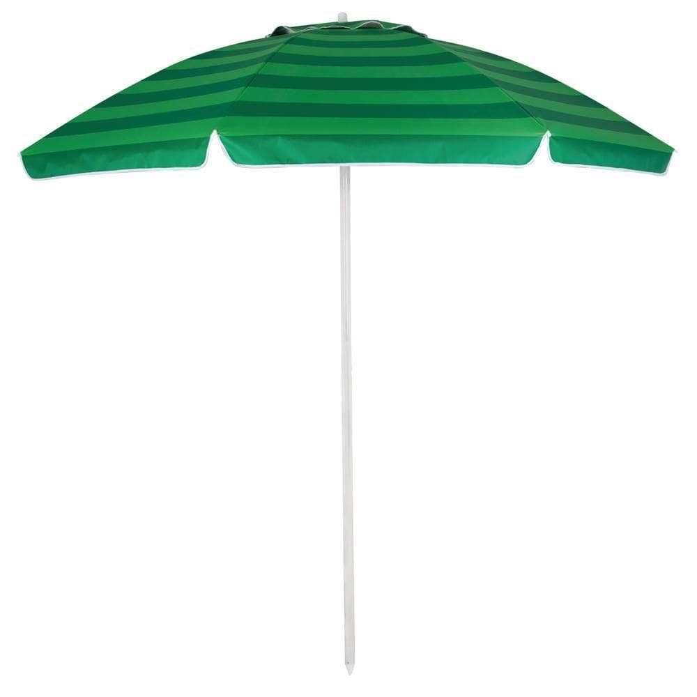 Guarda Sol Alumínio Articulado Proteção Sol 2,4 M Mor Verde