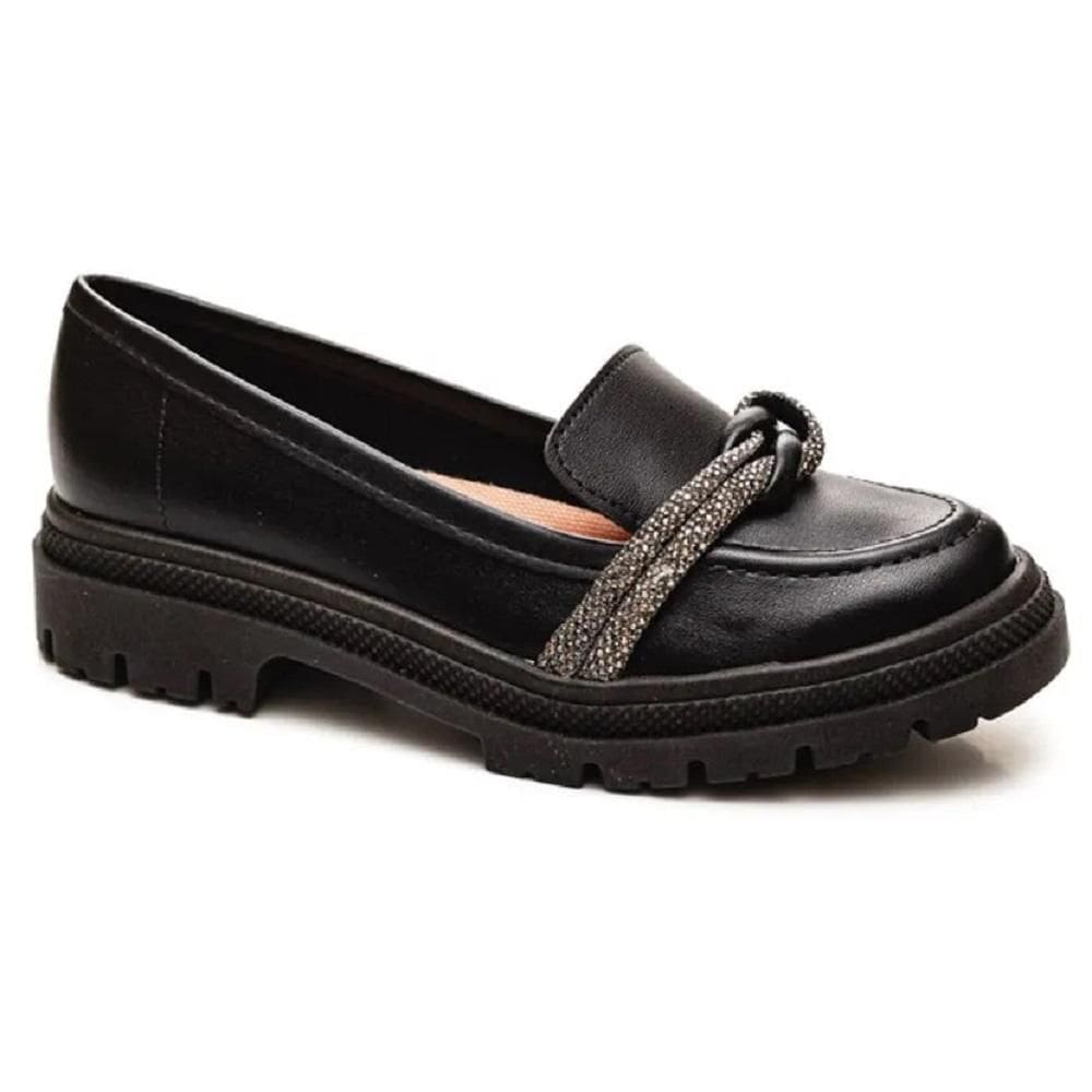 Sapato Mocassim Feminino Moleca Tratorado 5775.107