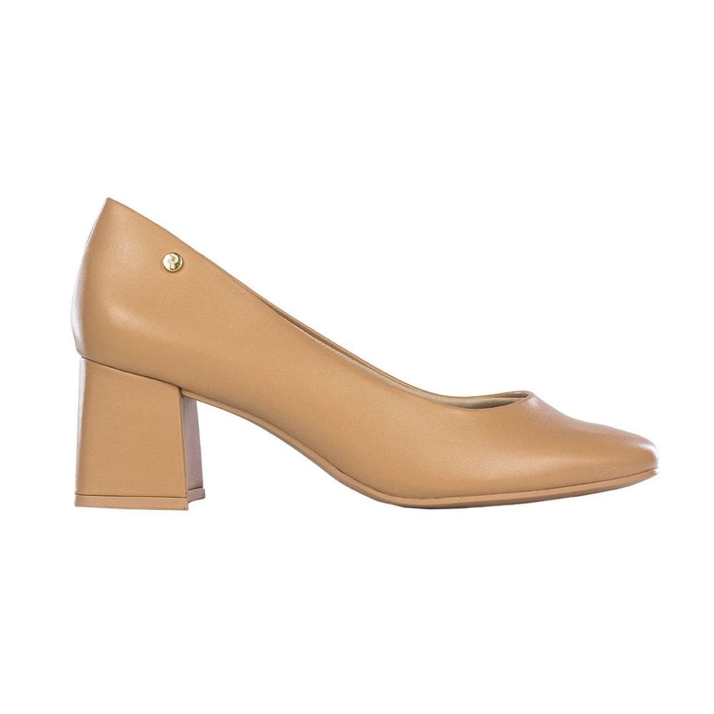 Scarpin Ramarim Salto Bloco