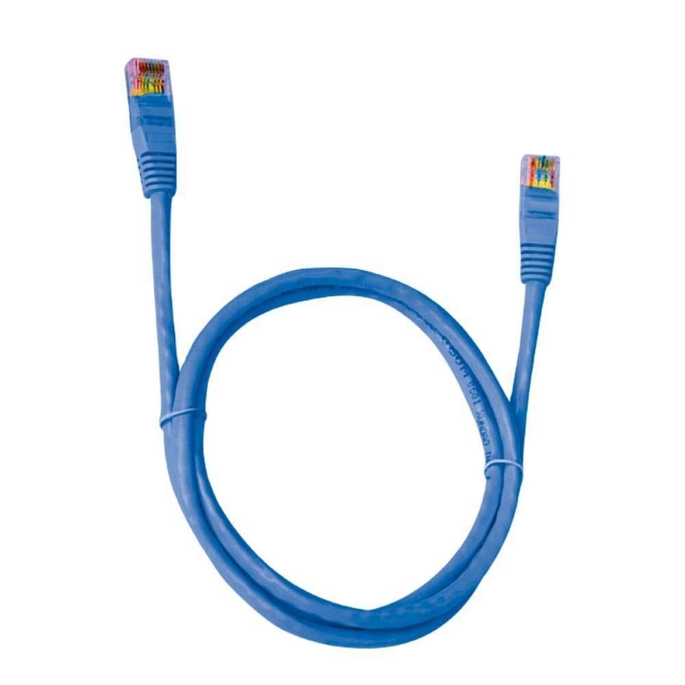 Cabo De Rede Cat.5e 1 Metro Rj45 Cat5e10bl Patch Cord