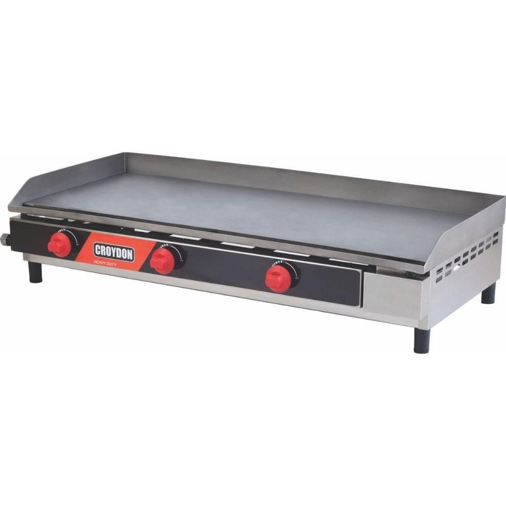 Chapa A Gás Queimador Gaveta 100x40 Fg10 Croydon Chapa Para Lanches 100x40
