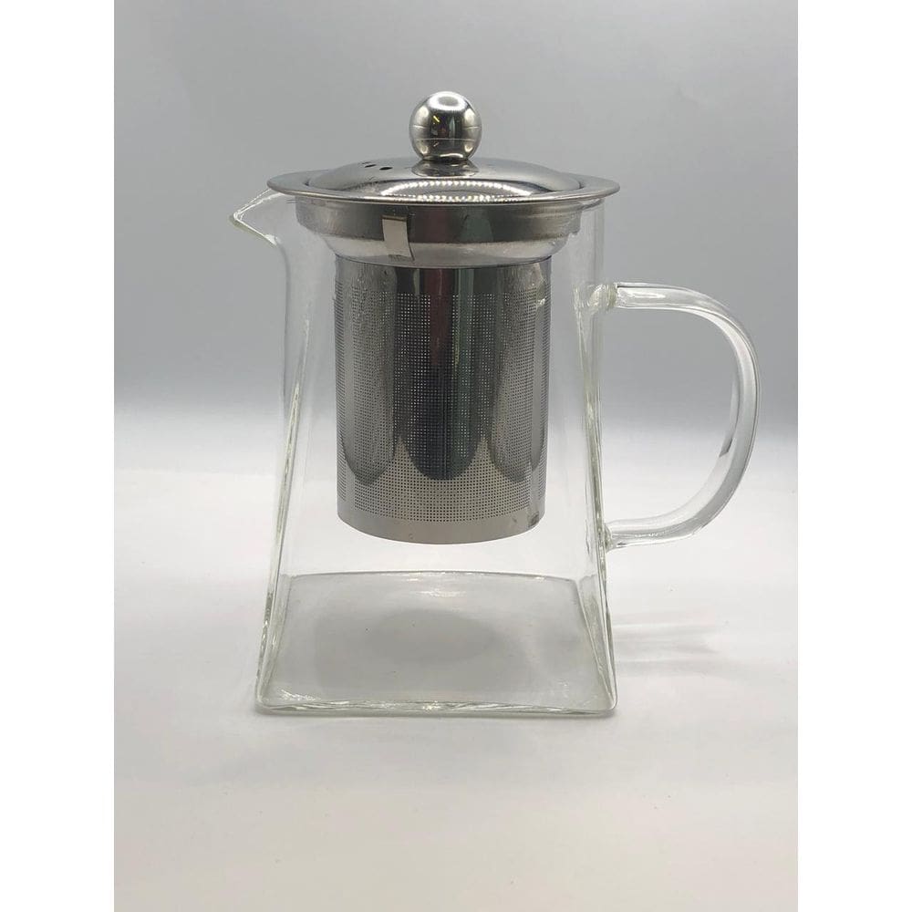 CHALEIRA VIDRO BOROSSILICATO RESISTENTE A CALOR 550ml