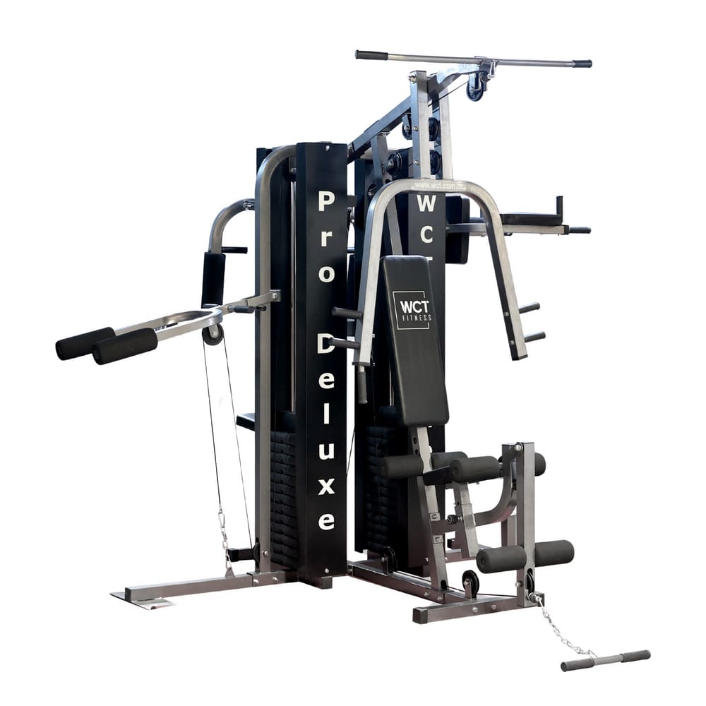 Estação Premium Musculação 204Kg Academia Completa WCT FIT