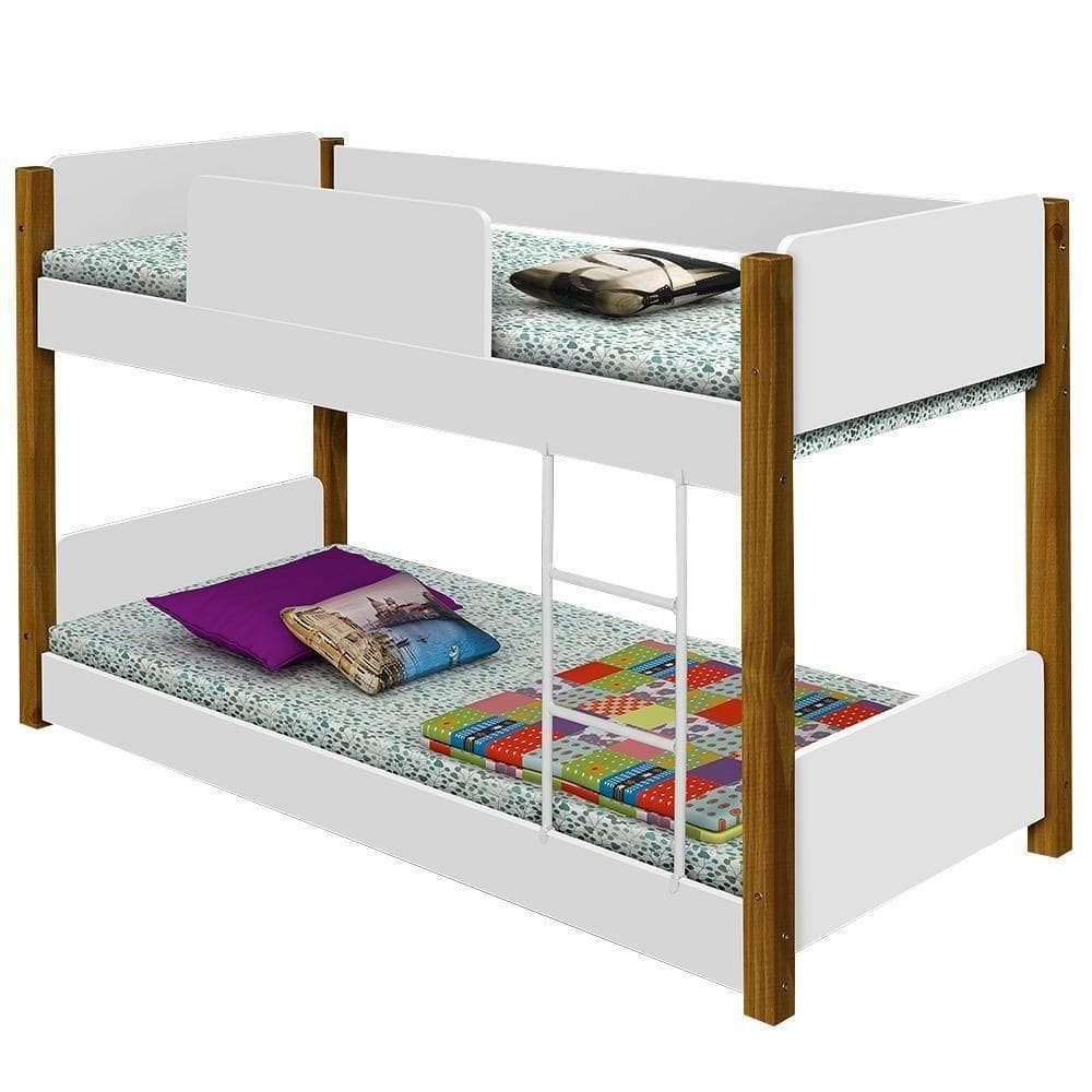 Beliche Infantil Montessoriana Com Proteção Branco-mel