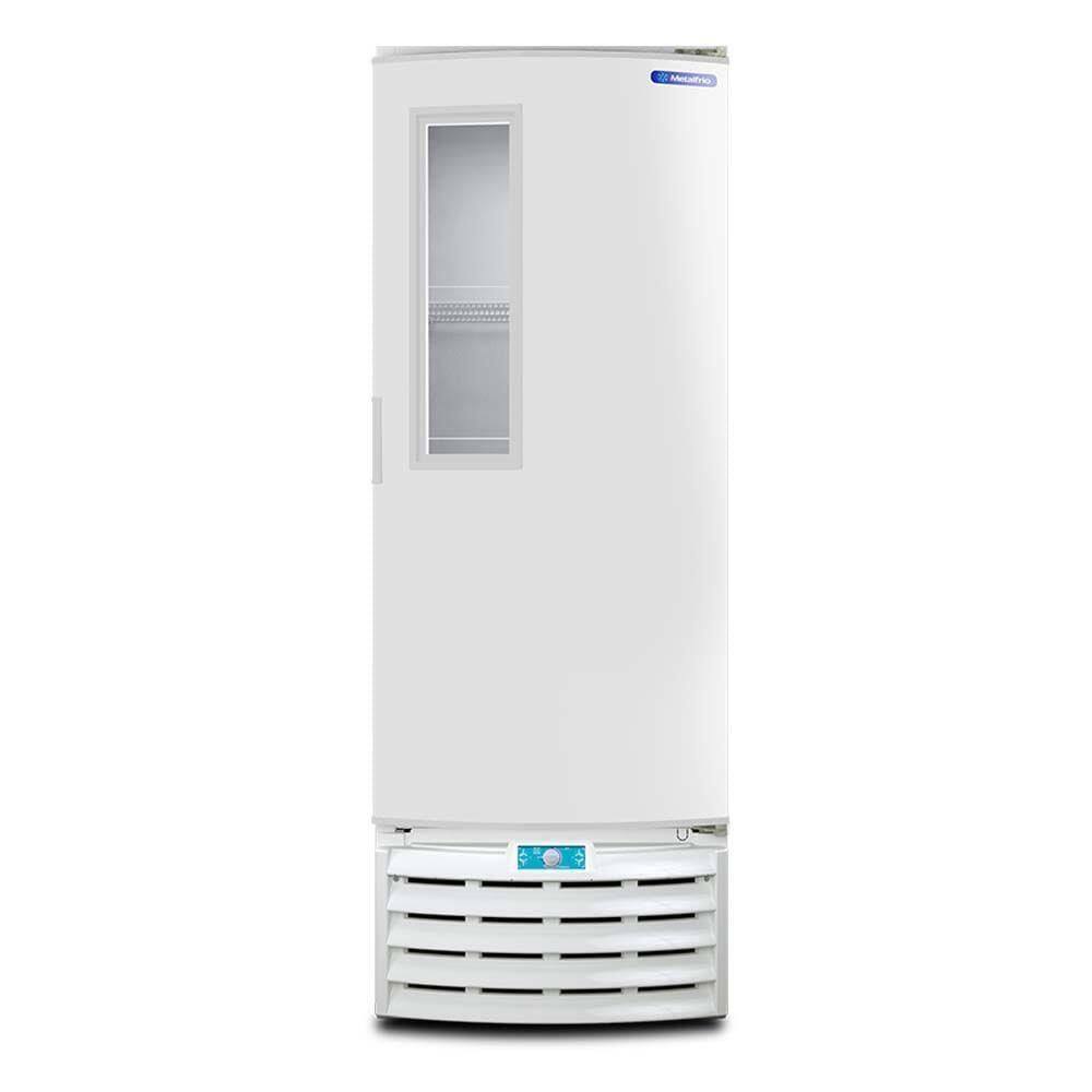 Freezer Tripla Ação Com Porta Visor Vf55ft Metalfrio Conservador 531 Litros Branco 220v