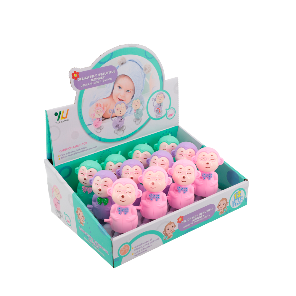 Mico Corda - Macaquinho que Anda - Display com 12 Unidades