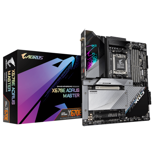 Imagem do produto Placa Mãe Gigabyte para AMD AM5 X670E Aorus Xtreme Wifi 4XDDR5 E-ATX em Extra