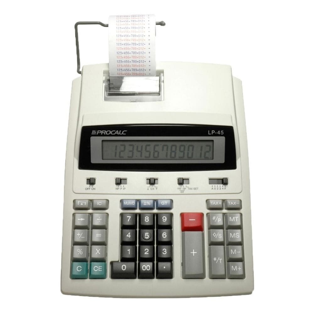 Calculadora de Impressao Procalc LP45 12 Digitos Bivolt