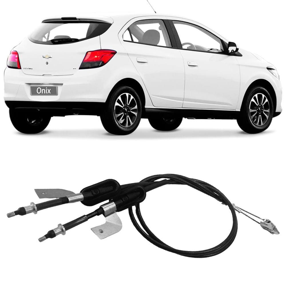 Cabo Freio Traseiro Gm Onix 2013 a 2019 1400mm Tuba 7298