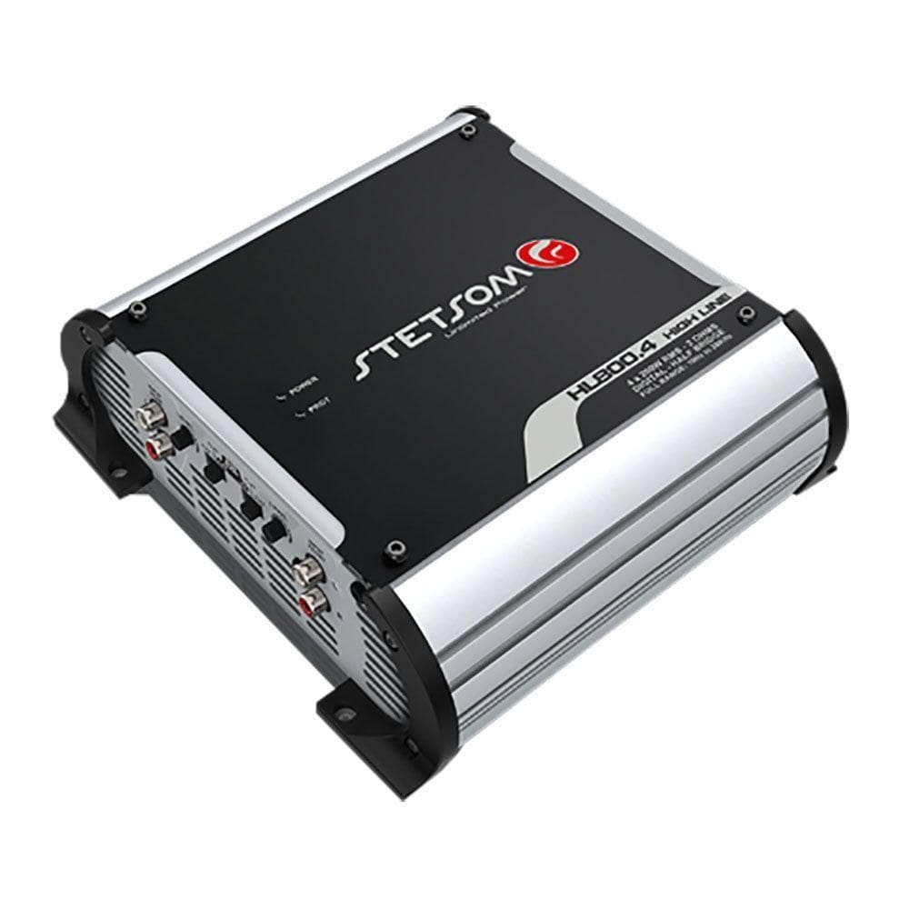Amplificador Digital Stetsom Hl800.4 900w 4 Canais 2 Ohms