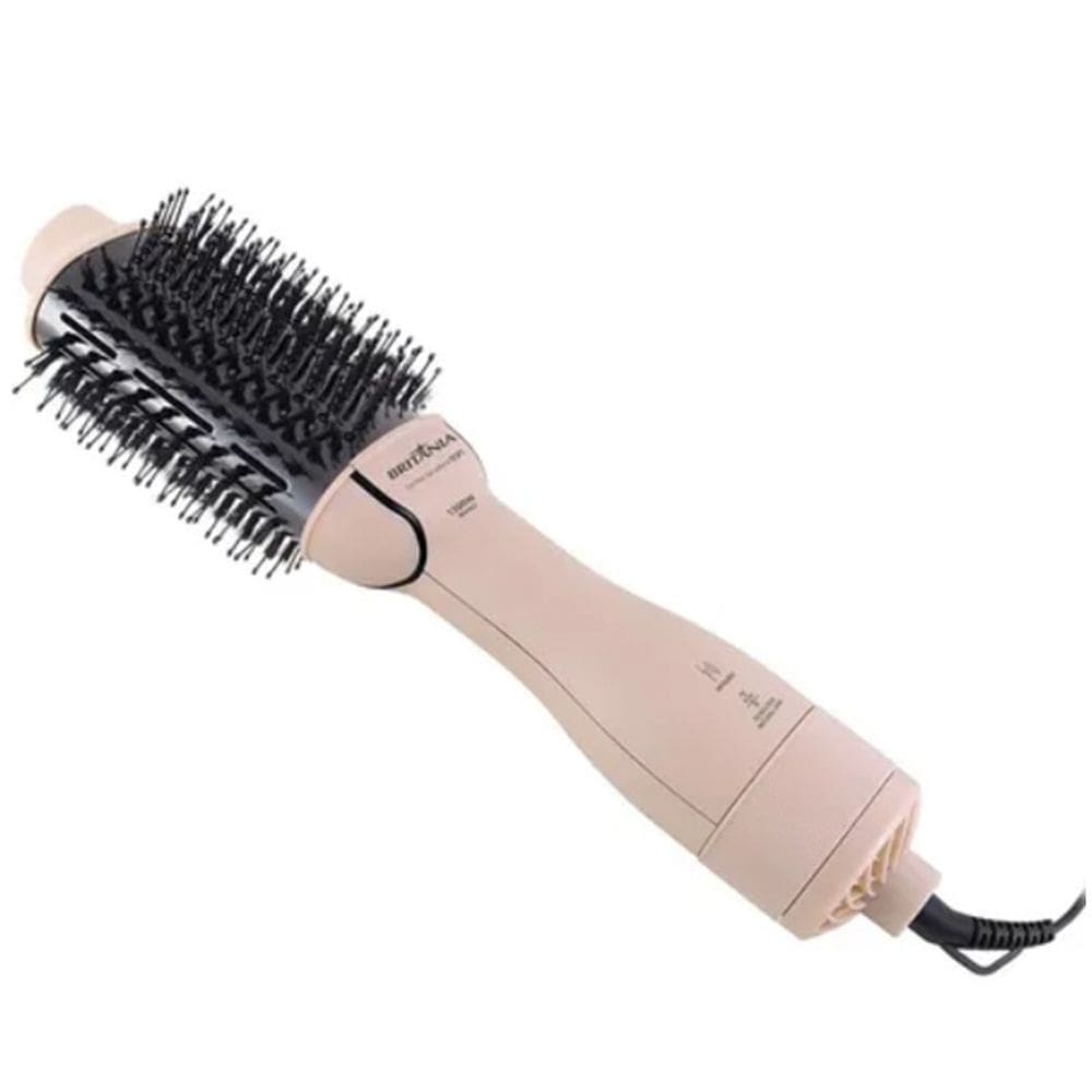 Escova Alisadora Britânia Soft Bec07r Biv 1300W Profissional