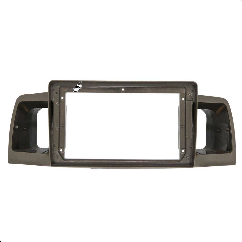 Moldura Painel 2 Din 9\" Polegadas Toyota Corolla 2003 até 2006