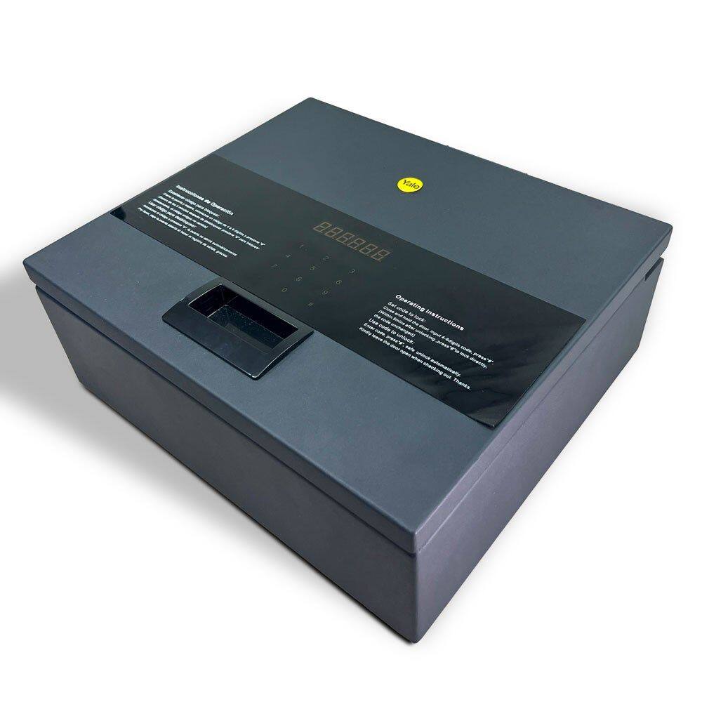 Cofre Digital de Piso Yale com painel Touchscreen 15x4x3,5