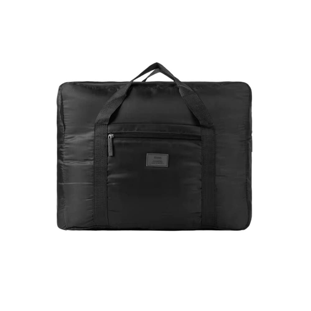 Bolsa de Armazenamento Portátil Dobrável Multifuncional Grande Capacidade para Viagens Cor Preto