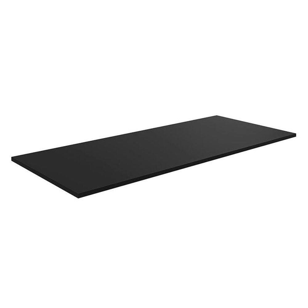 Tampo Para Balcão 120 Cm Preto Fosco - Ajl