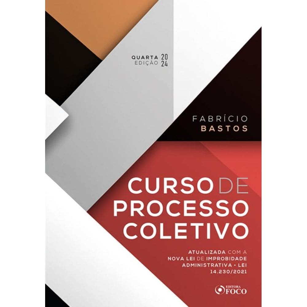 Curso De Processo Coletivo - 4ª Ed - 2024
