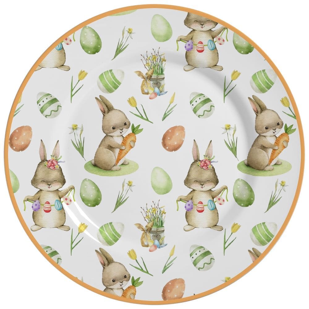 Sousplat follow The Bunny 34cm Cerâmica Alleanza