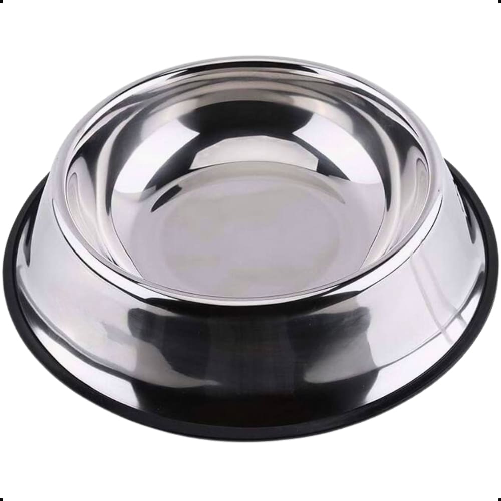 Comedouro Tigela Pote Inox Para Cão Cachorro 1380ML 30 Cm G