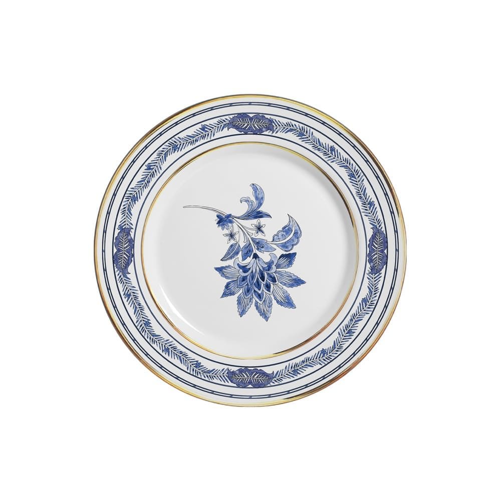 Conjunto com 6 Pratos de Sobremesa Xangai Azul Ø21cm