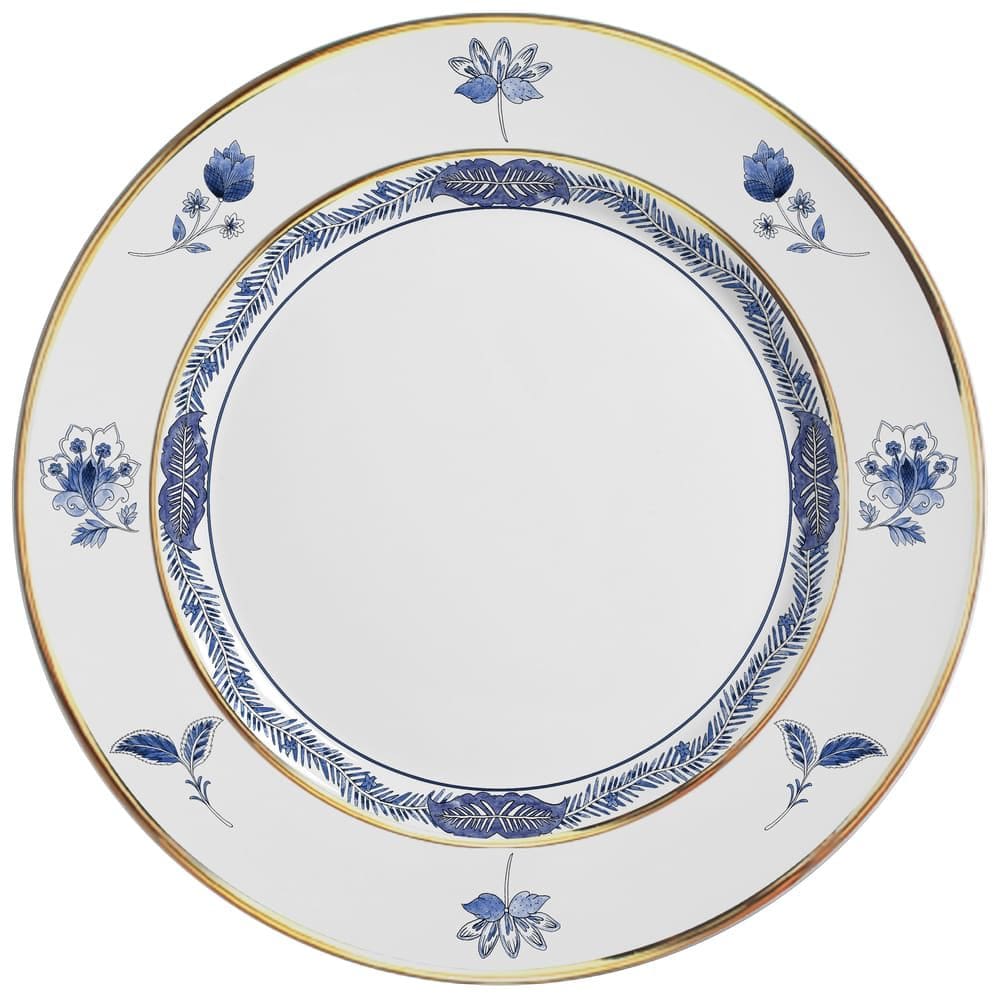 Sousplat Xangai Azul 34 cm Cerâmica Alleanza