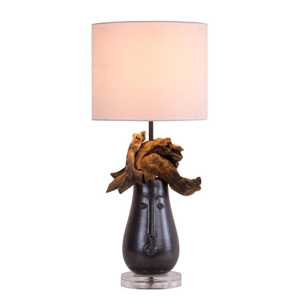 Abajur / Luminária De Mesa O`thentique Modelo The Smith Cerâmica
