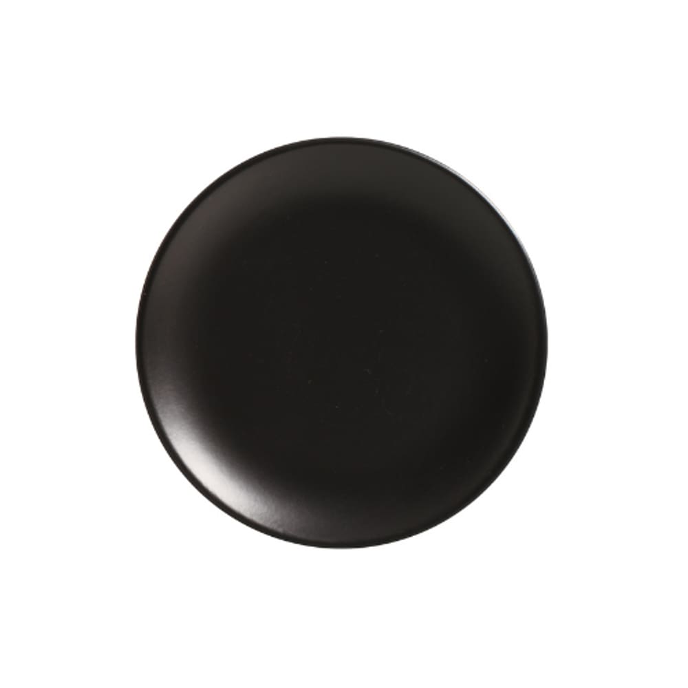 Conjunto com 6 Pratos de Sobremesa Coup Preto Acetinado Ø21cm