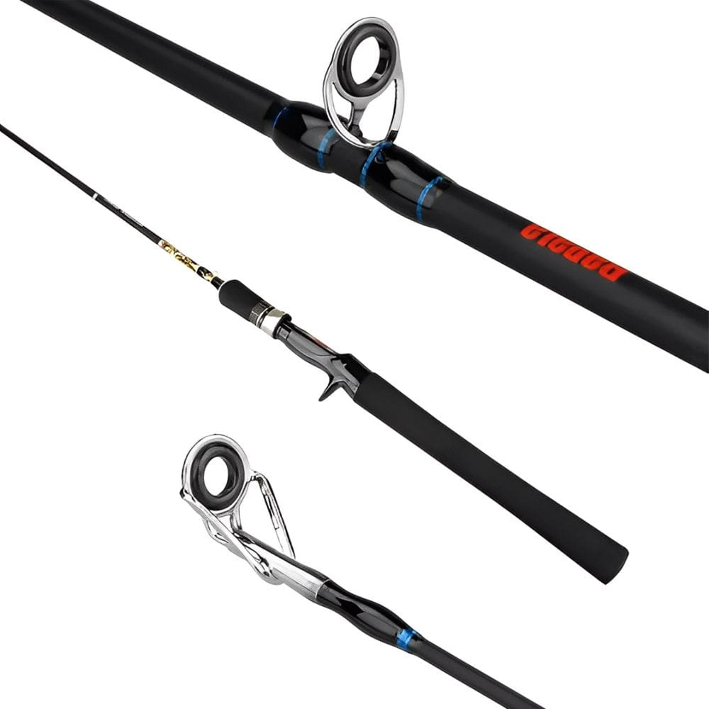 Vara Pesca Carretilha Rapala Cyclow Cast 17-30LBS 1,83m Carbono Sólido Inteiriça
