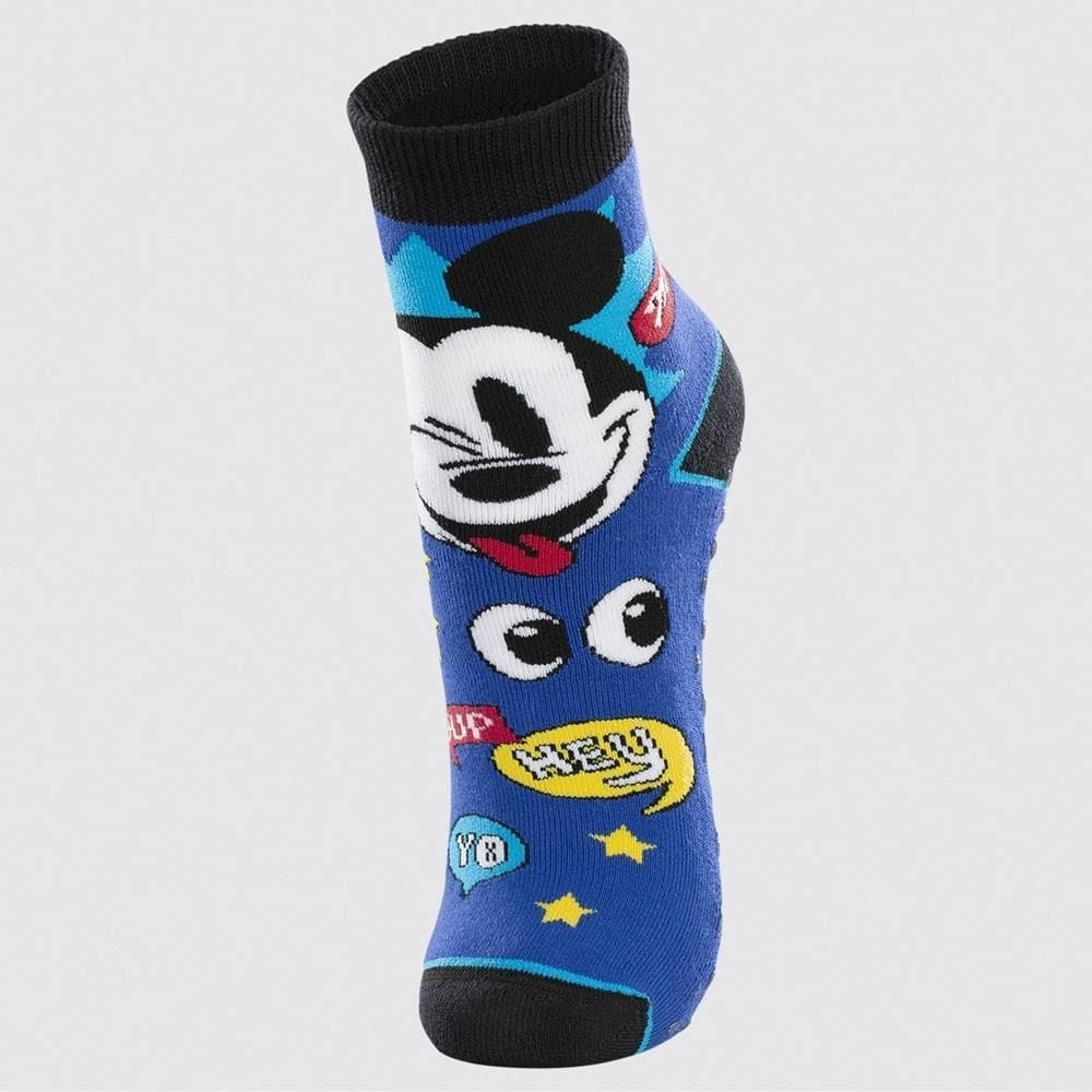 Meia Infantil Lupo Mickey Cano Alto 2942 Antiderrapante