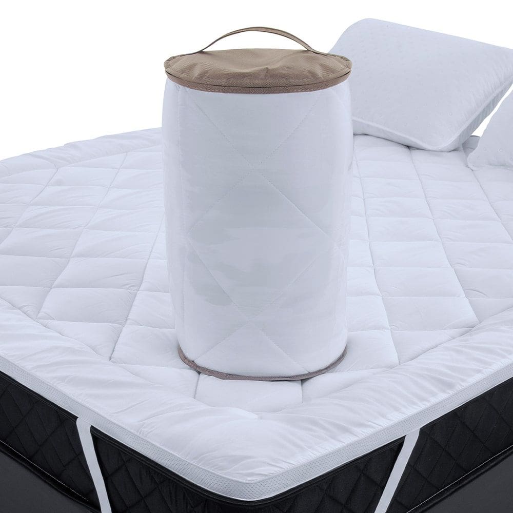 Pillow Top Queen Macio Fibra Siliconada 600g/m2 158x198cm BF Colchões