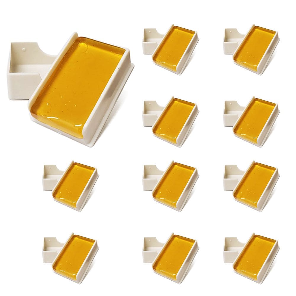 Kit 50 Unidades de Breu Claro para Arco de Violino Viola Cello Alan