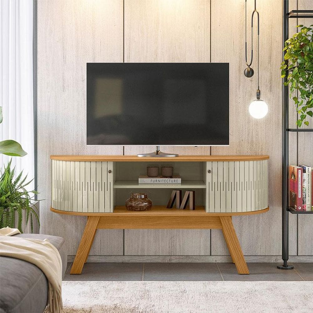 Rack Bancada Ambiente Atlanta Cumaru Opala – Madetec