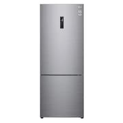 Refrigerador Inverse LG de 02 Portas Frost Free com 451 Litros Platinum Inox - GCB569NLL