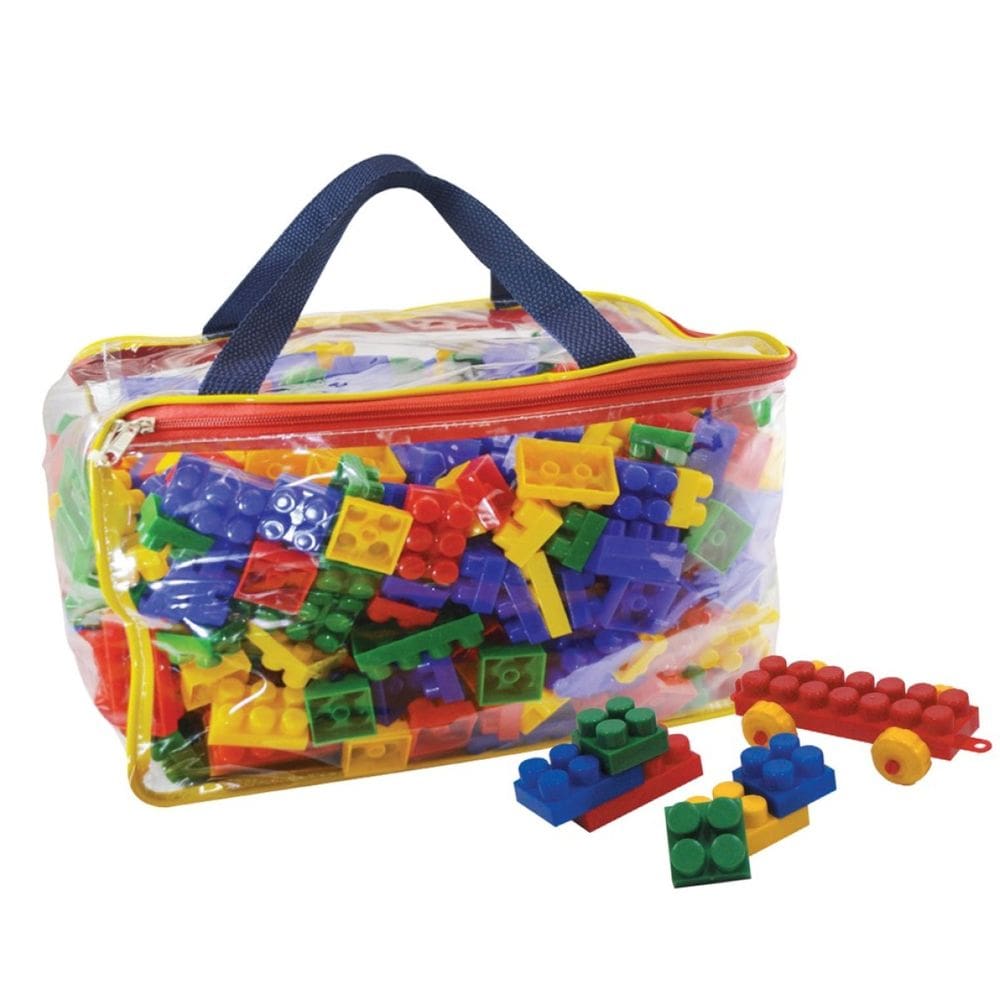 Blocos de Montar 500 Peças Bricks Bolsa - Pais e Filhos