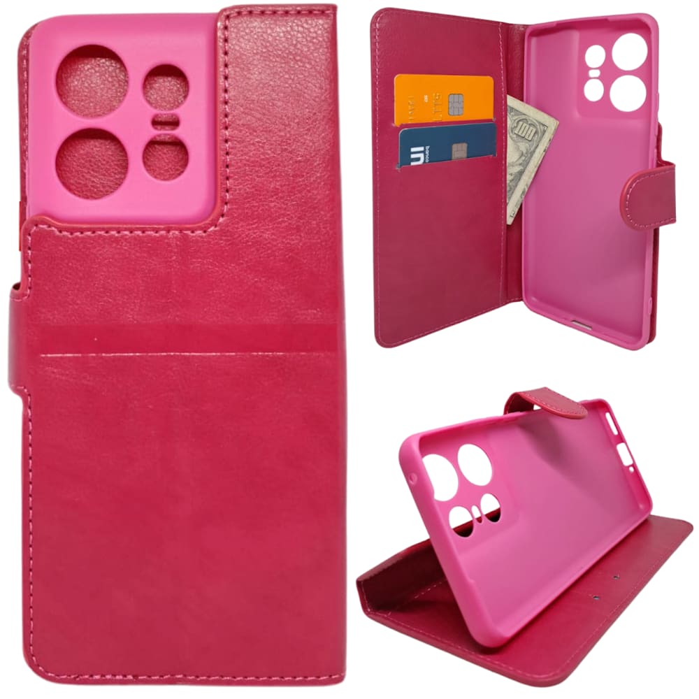 Capa Carteira Compatível com Motorola Moto Edge 50 Pro 5G (Tela de 6.7) Capinha Case