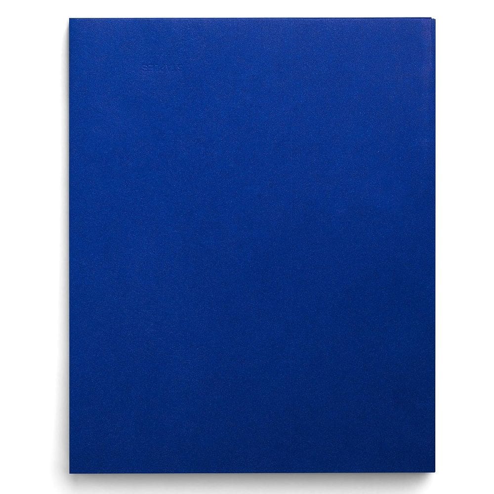 Pasta de bolso Staples 578490 School Grade 2 azul 25/Box