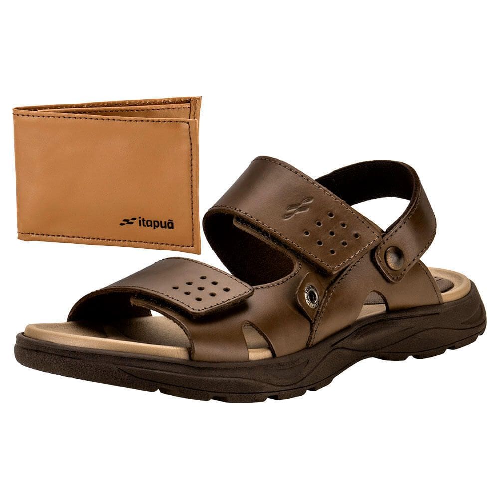 Kit Sandália Masculina E Carteira Itapuã 1252