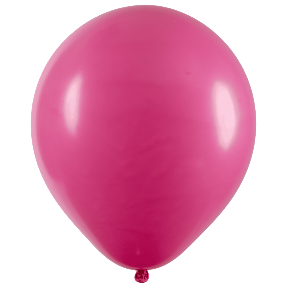 BALÃO LISO - ART-LATEX Nº16 - ROSA MARAVILHA - Pacote com 12 unidades
