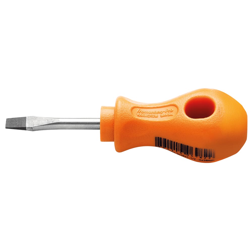 Chave Fenda Tramontina Ponta Chata Aço Cromo Vanádio 6x38mm