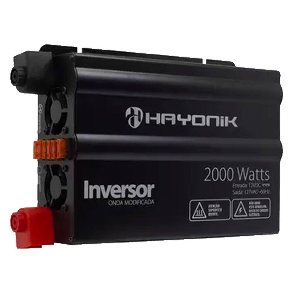 Inversor de Onda Modificada 2000W 12VDC/220V PW 67213 Hayonik