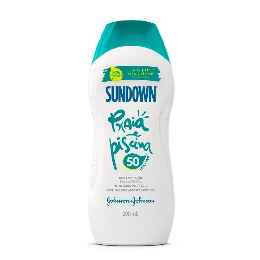 Protetor Solar Sundown Praia & Piscina Fps 50 - 200ml