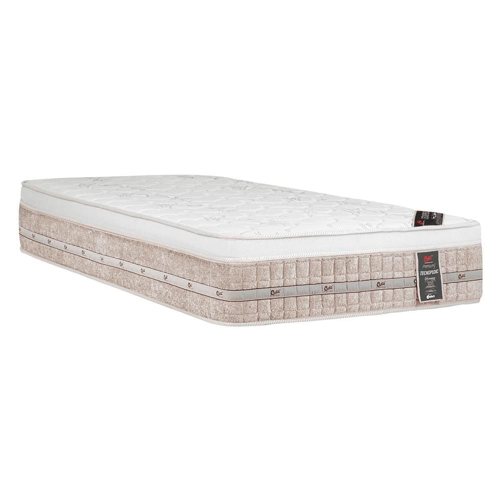 Colchão Castor Solteiro Premium One Face Tecnopedic 88x188x30cm