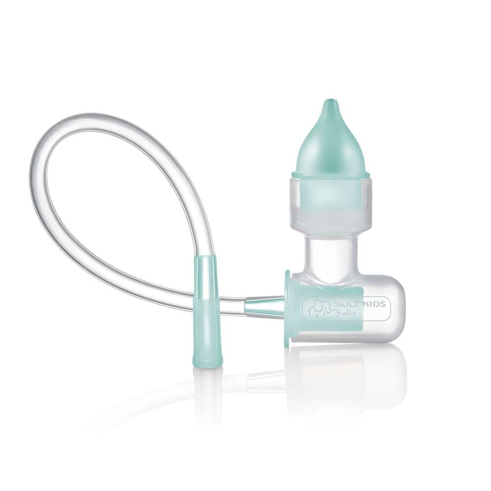 Aspirador Nasal Sucção Nose Clean Bebê Livre de Bpa Ponta Macia Multikids