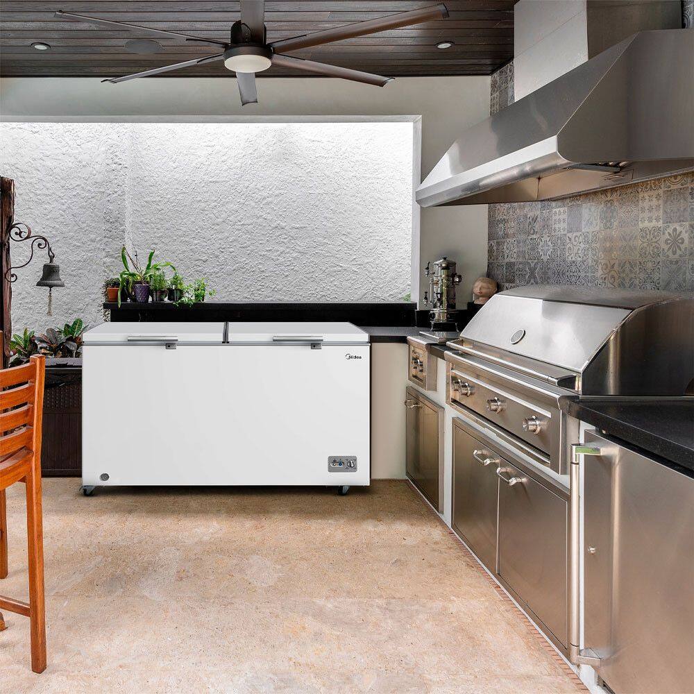 Freezer Horizontal Midea 2 Portas 508L MDRC698FZD01 | Extra