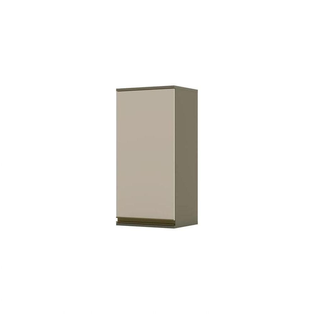 Armário Aéreo 01 Porta 40 Cm Connect Henn Duna Com Cristal