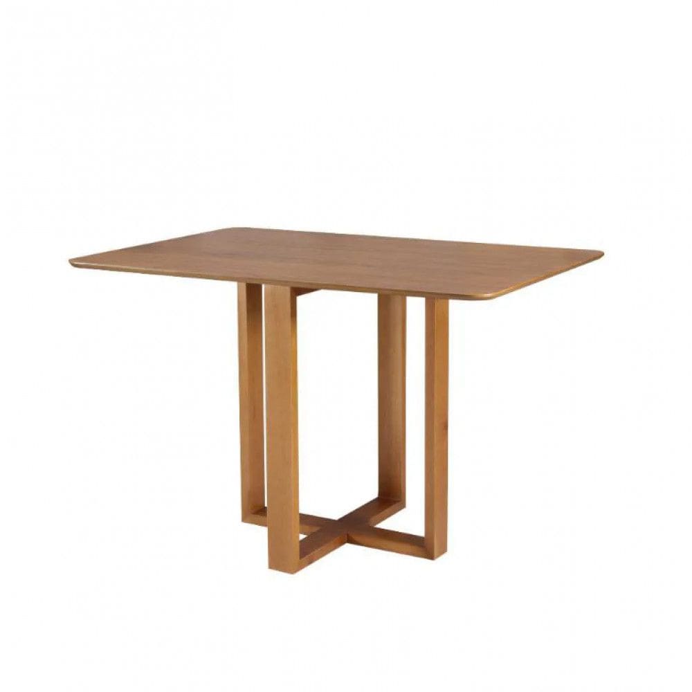 Mesa de Jantar Atlanta 140x90 Tampo Laminado MG Moveleira