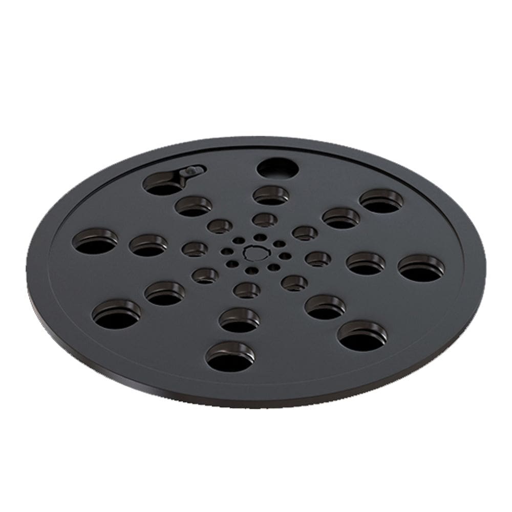 Ralo Grelha Quadrada Rotativa Abre Fecha 10cm Preto Estrela