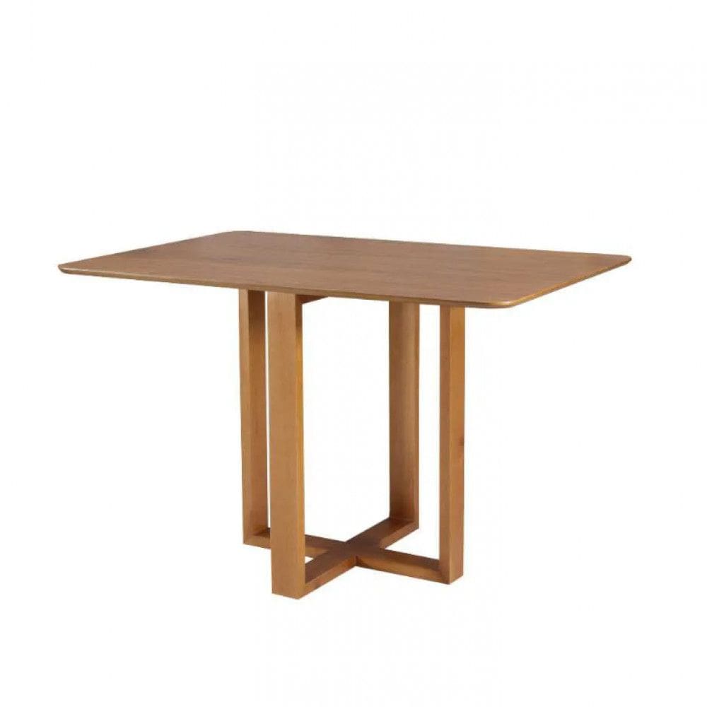 Mesa de Jantar Atlanta 90x90 Tampo Laminado MG Moveleira