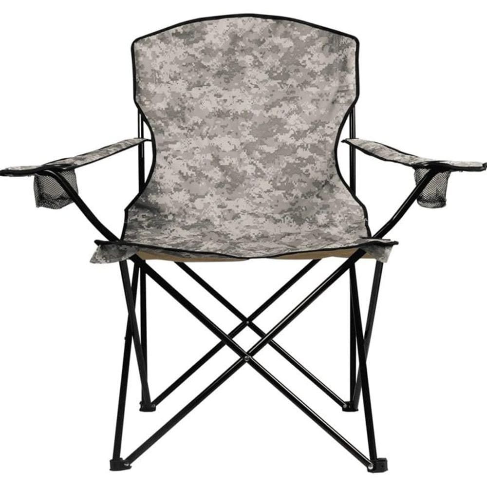 Cadeira Camping Dobrável Comfort Plus Cinza